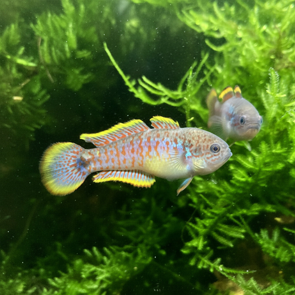 Peacock Gudgeon Pair (1.5 Inch)