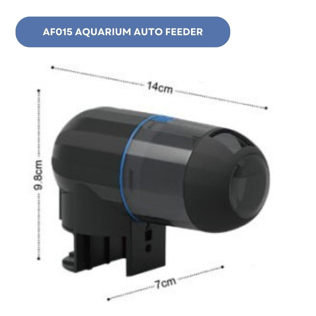 Dophin AF015 Aquarium Auto Feeder | Battery Version | Easy to Operate | Designed to Dispense Food to Fish