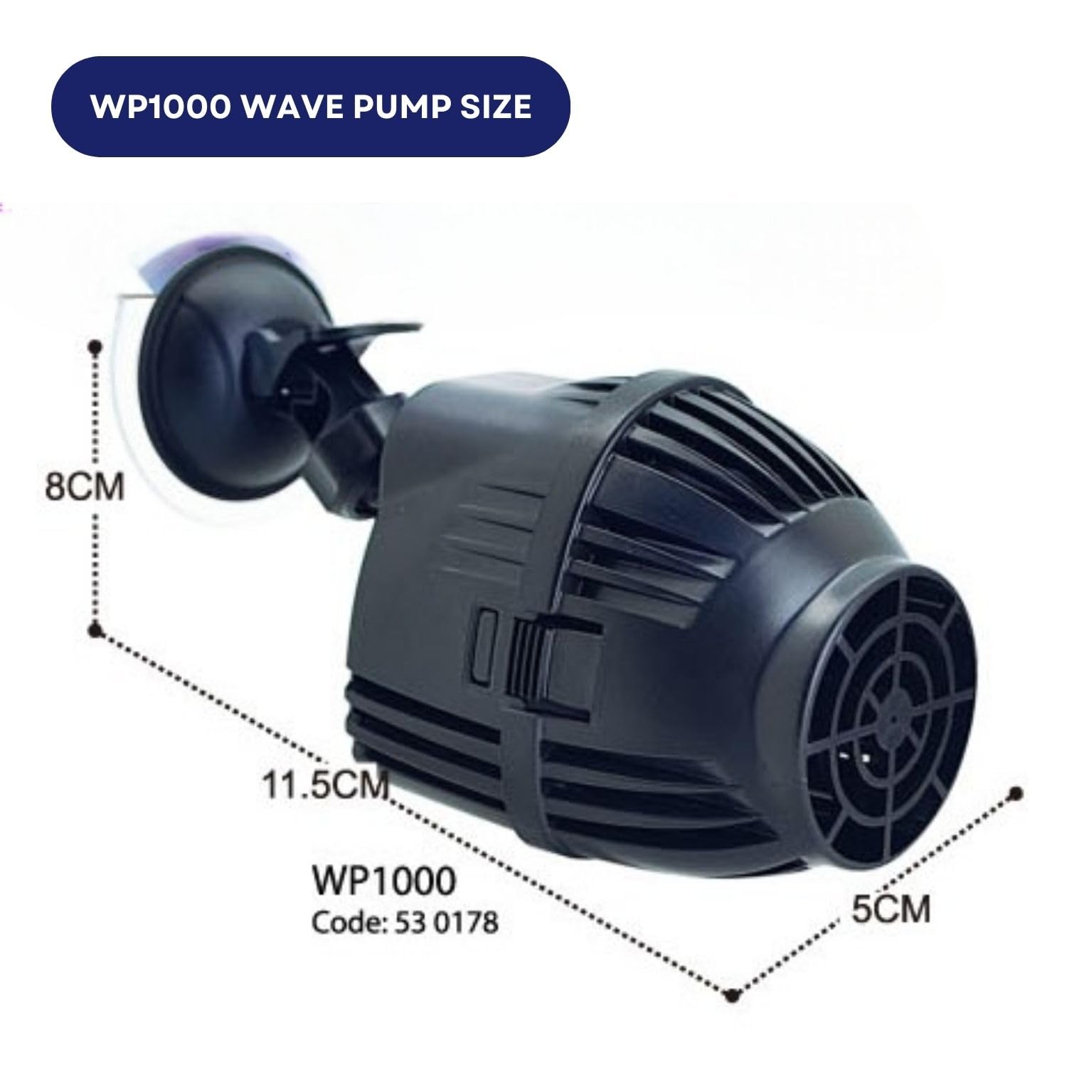 DOPH029 Dophin WP1000 Wave Pump for Aquarium Fish Tank