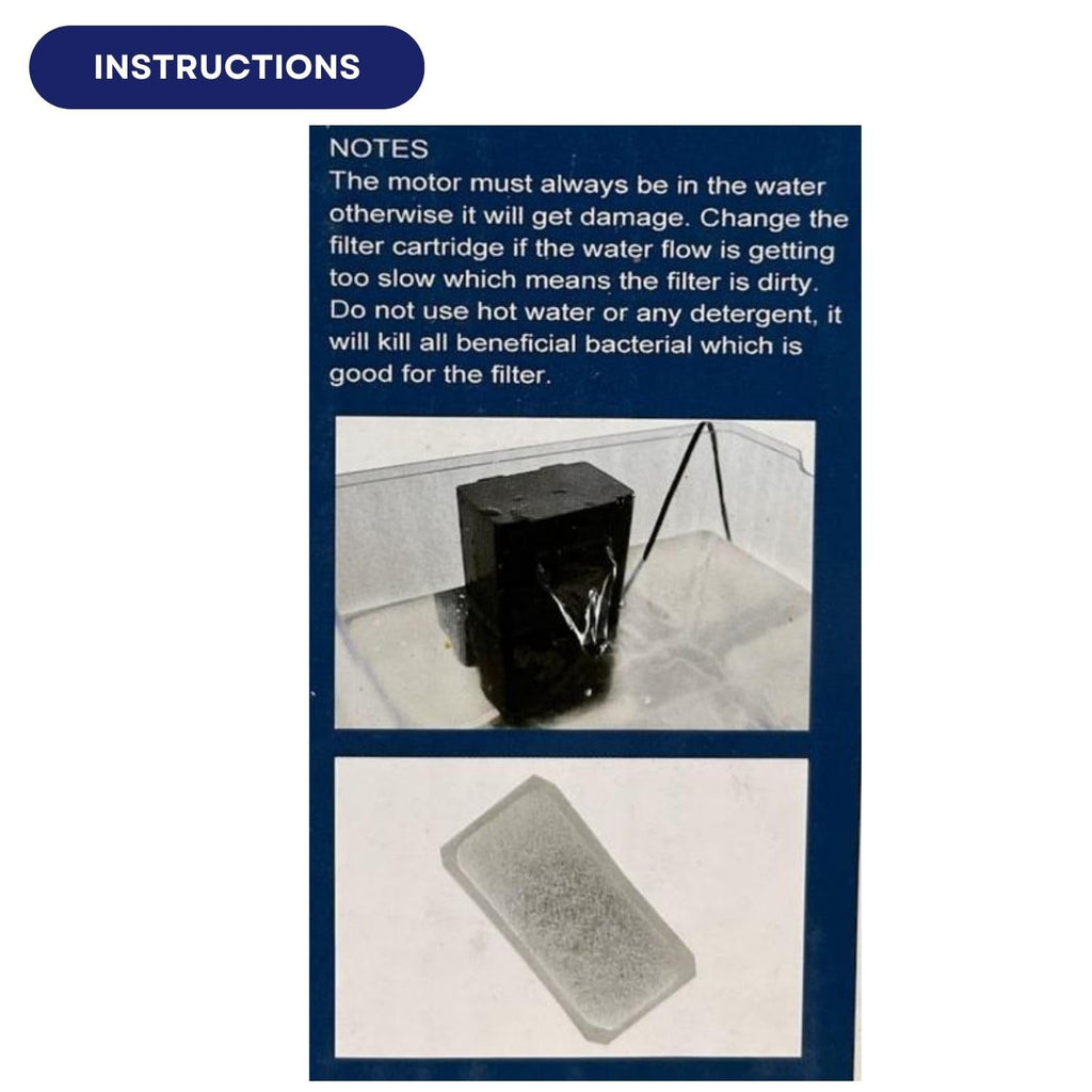 DOPH048 Dophin FC-602 Internal Filter Box for Aquarium Fish Tank
