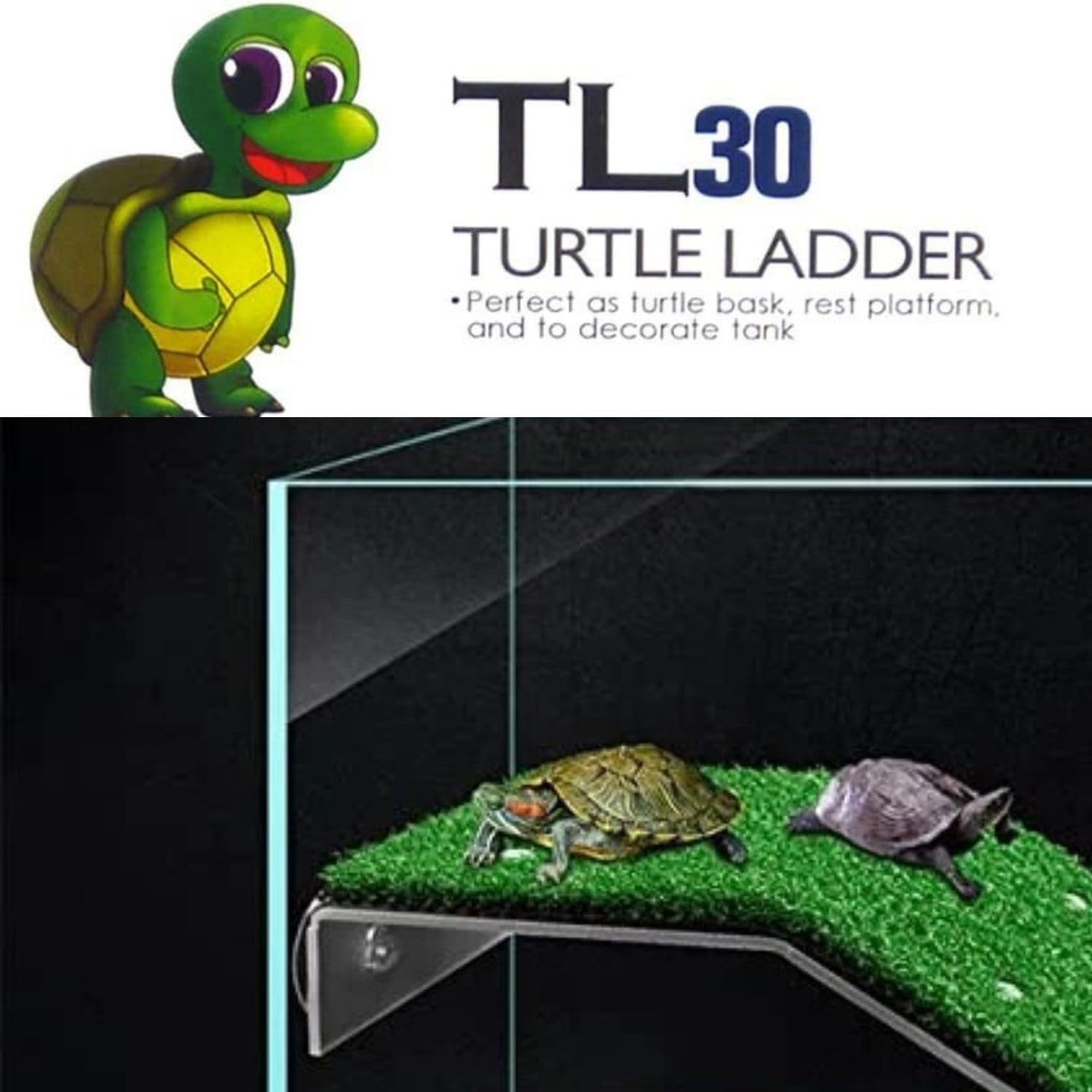 Dophin TL 30 Acrylic Turtle Ladder (Acrylic, Green)