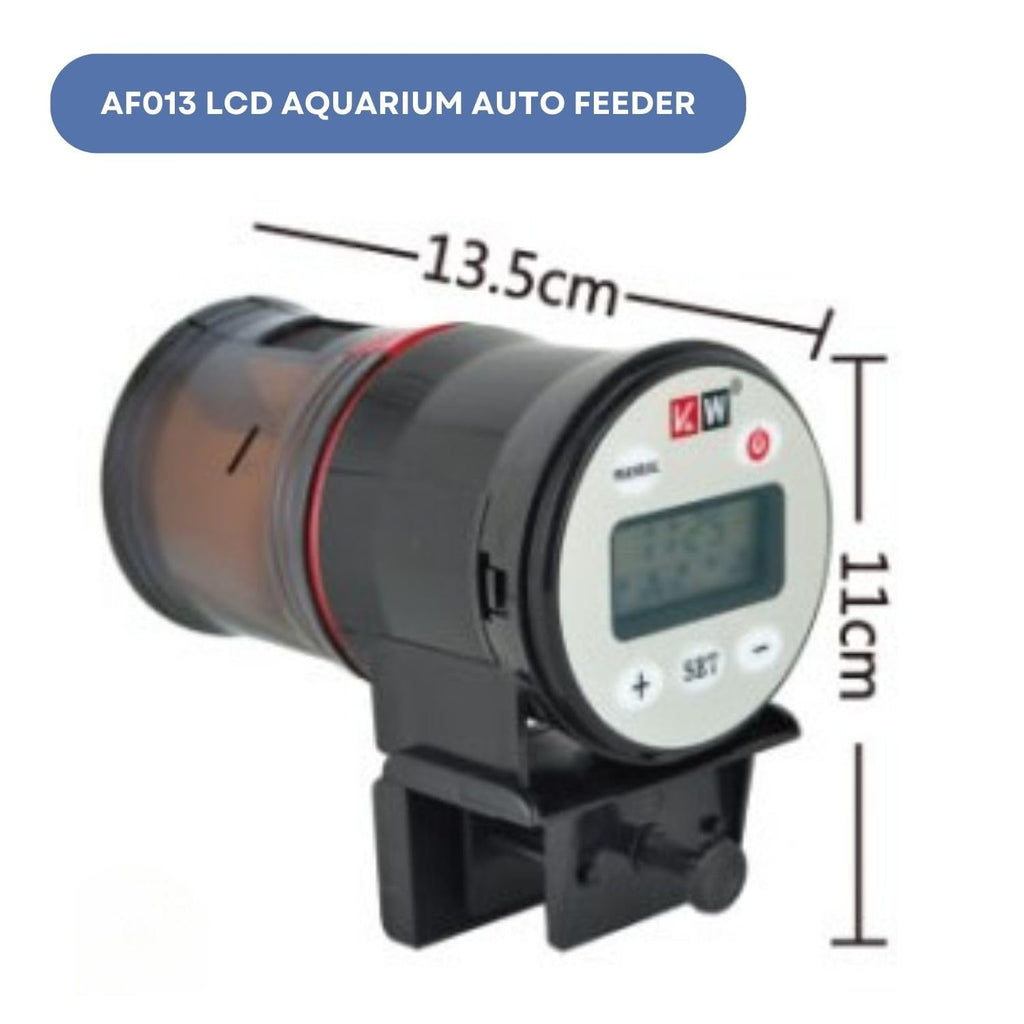 Dophin AF013 LCD Aquarium Auto Feeder | Battery Operated | Suitable for Food Pellets and Flakes