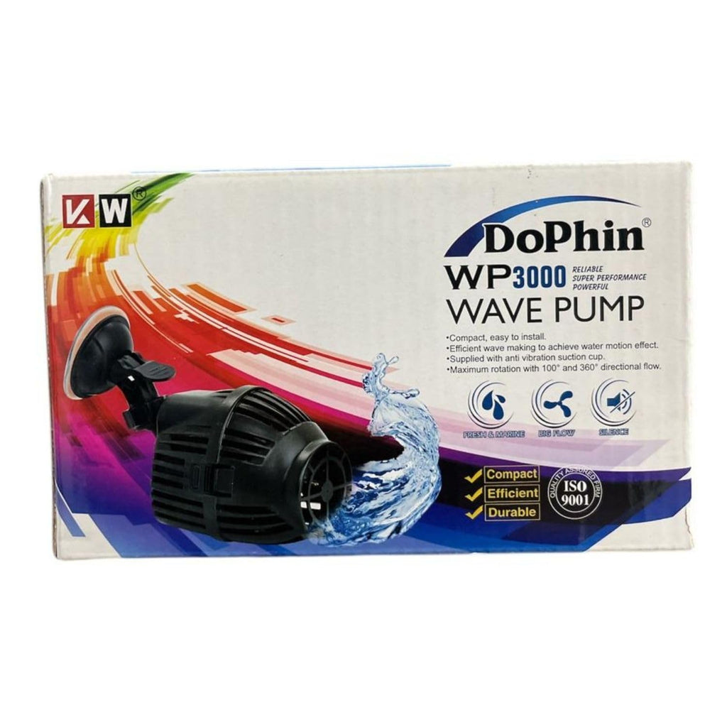 Dophin WP3000 Wave Pump for Aquarium Fish Tank | Output: 5000L/H | Suitable for Tank Size 190-380L