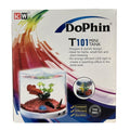 Dophin T101 Mini Aquarium Fish Tank | Single Light | Elegant and Stylish Design | Ideal for Betta, Small Fish and Plant Keeping | Capacity - 1.4L