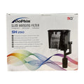 Dophin SH250 Slim Hanging Filter For Aquarium Fish Tank | Mechanical And Biological Filtration | Output: 250/250L/H | Suitable For Tank Size 40L
