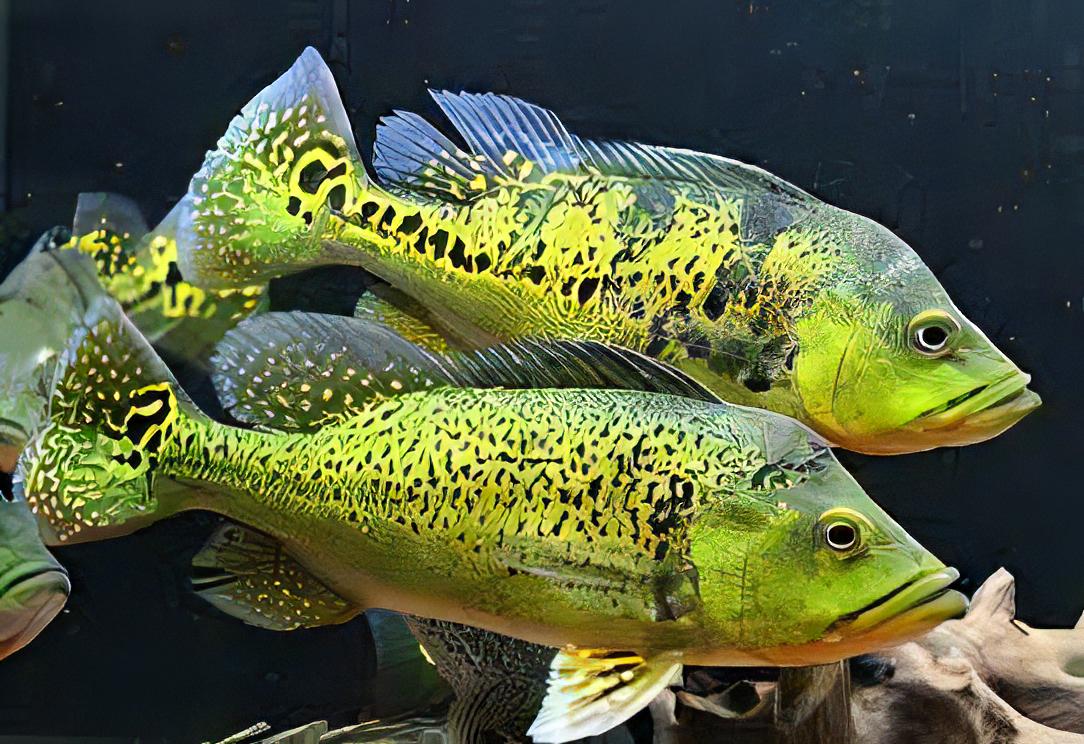 Peacock bass golden kelberi