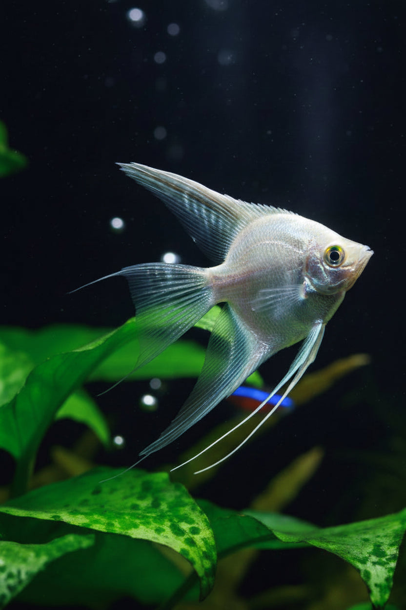 Platinum White Veiltail