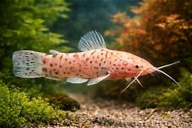 Albino Ospotted Cat Fish