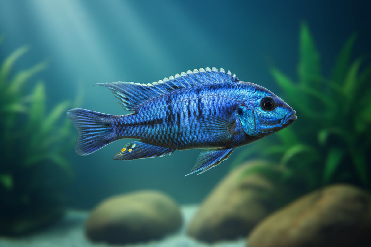 Blue Auratus Cichlid
