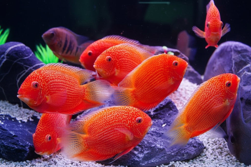 Red Spotted Severum