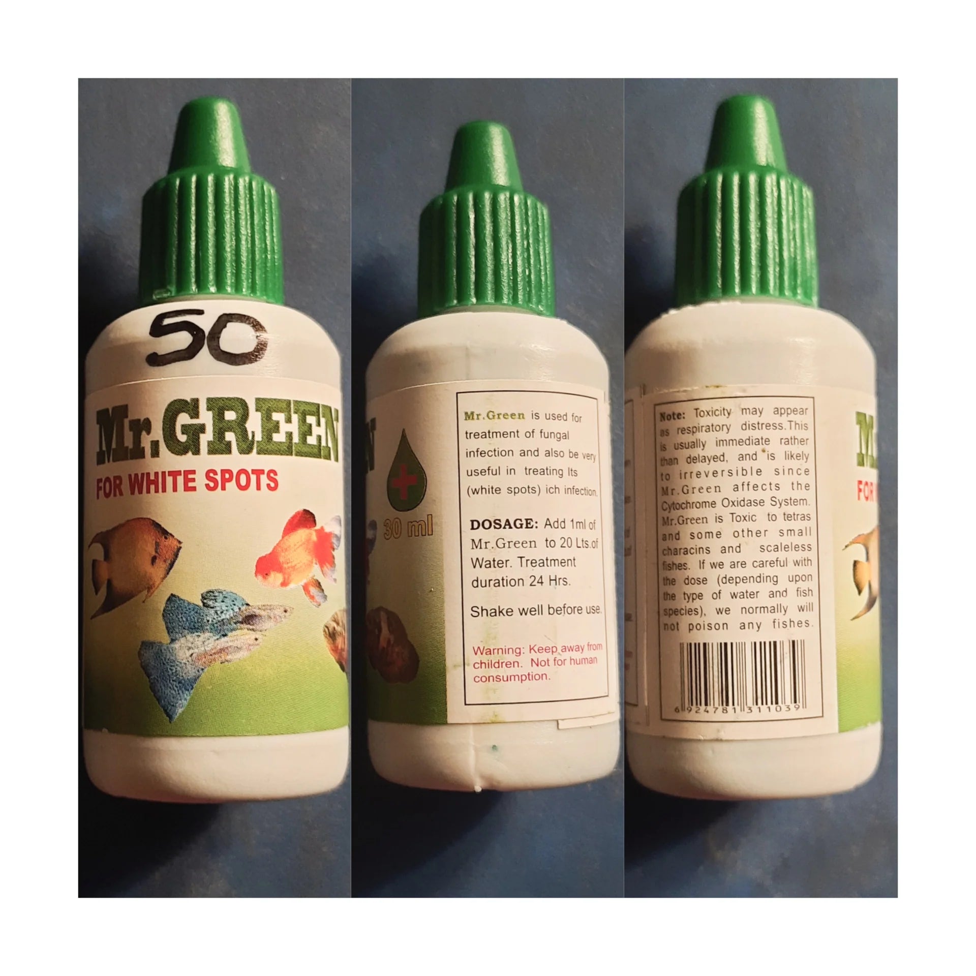 Mr Green white spot septic liquid
